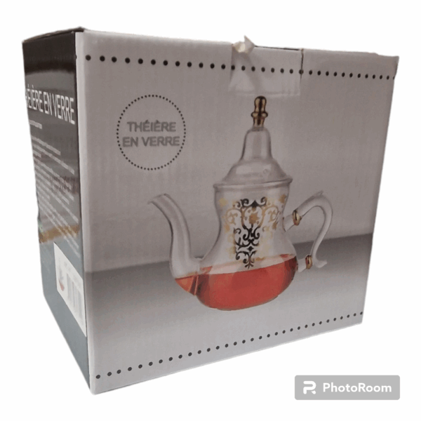 théière en verre