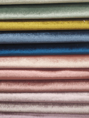 Tissus velours uni